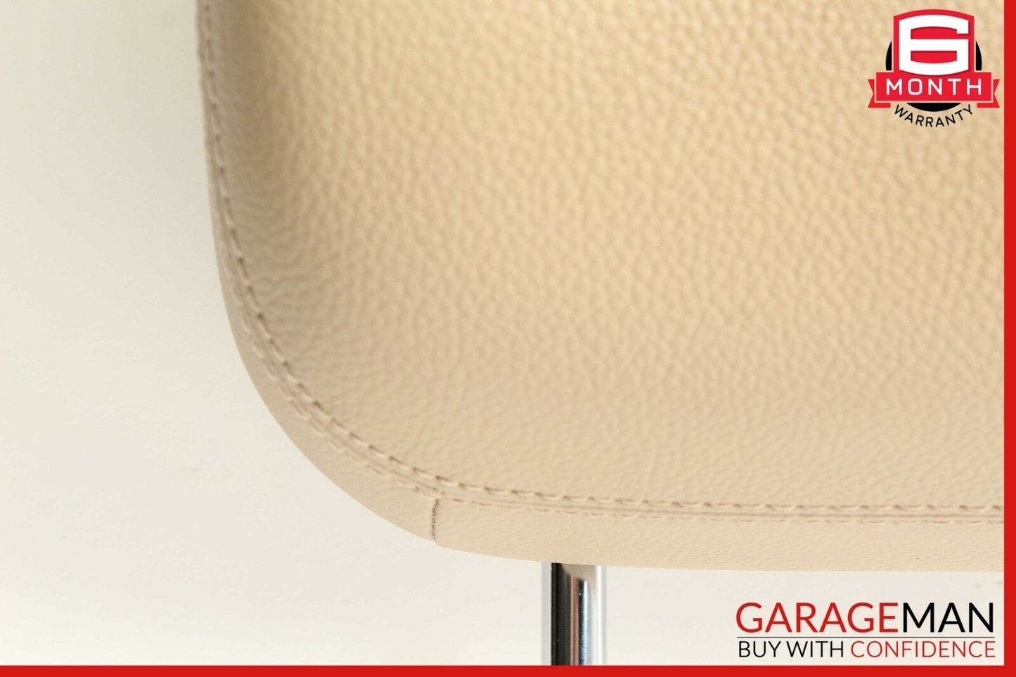 07-09 Mercedes W211 E350 E550 Front Right / Left Seat Headrest Head Rest Beige