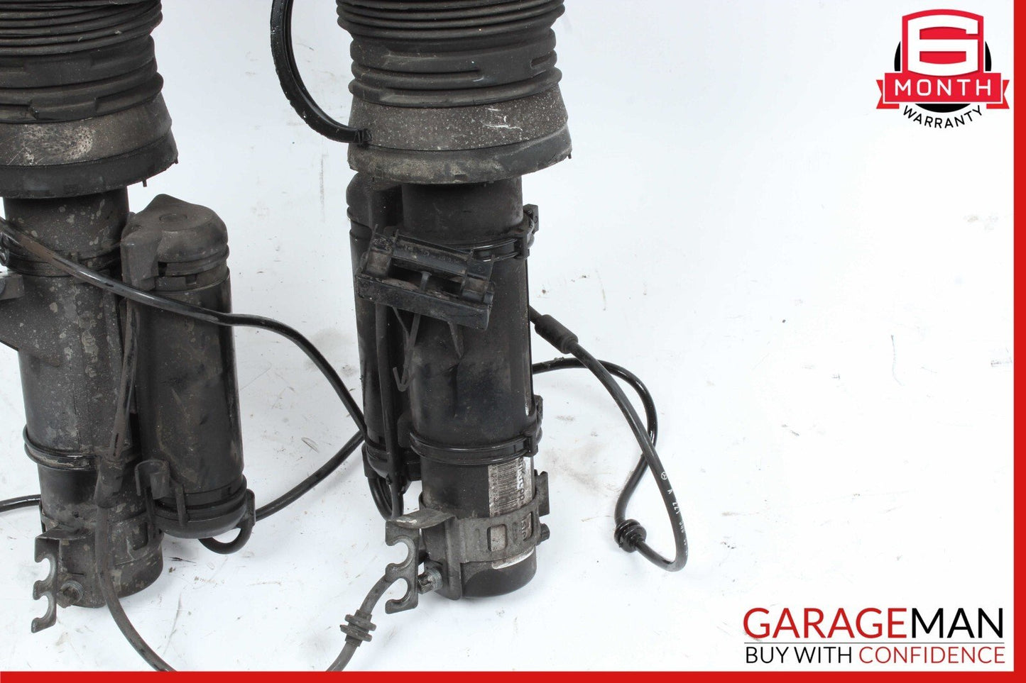 07-13 Mercedes W221 S400 Front Side Airmatic Air Shock Strut Arnott Set OEM