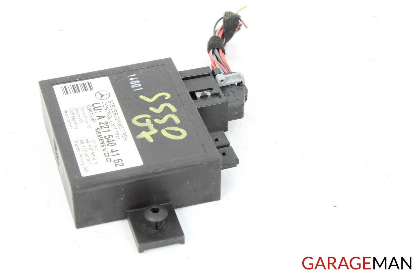 07-09 Mercedes W221 S550 TPMS Tire Pressure Monitor Sensor Module 2215404162 OEM