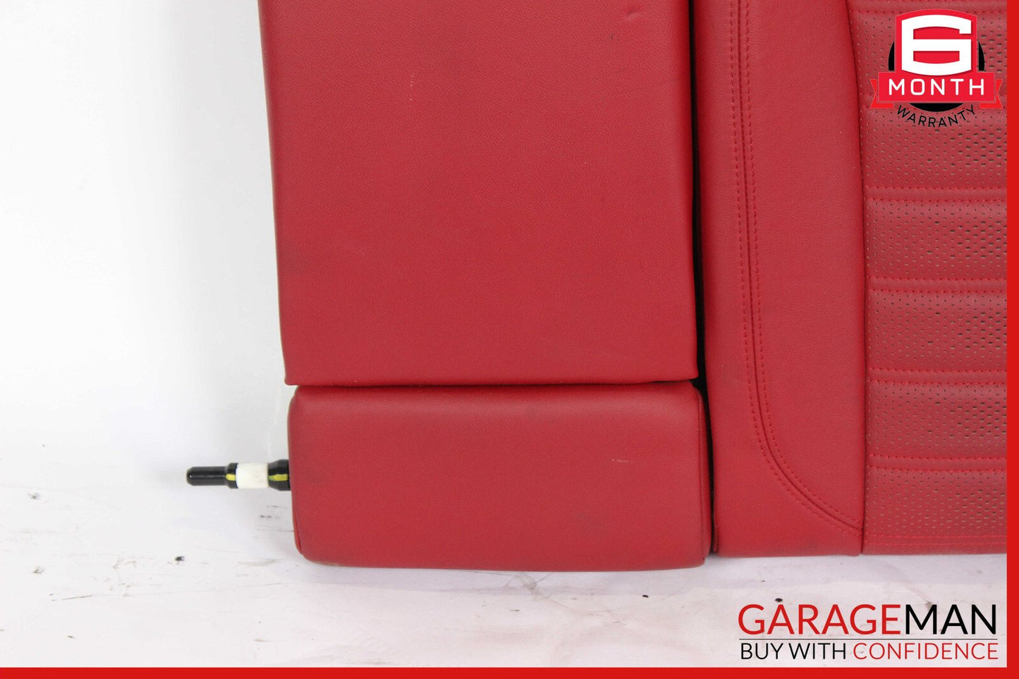17-21 Alfa Romeo Giulia Rear Left Side Top Upper Seat Cushion Cover Assy Red OEM