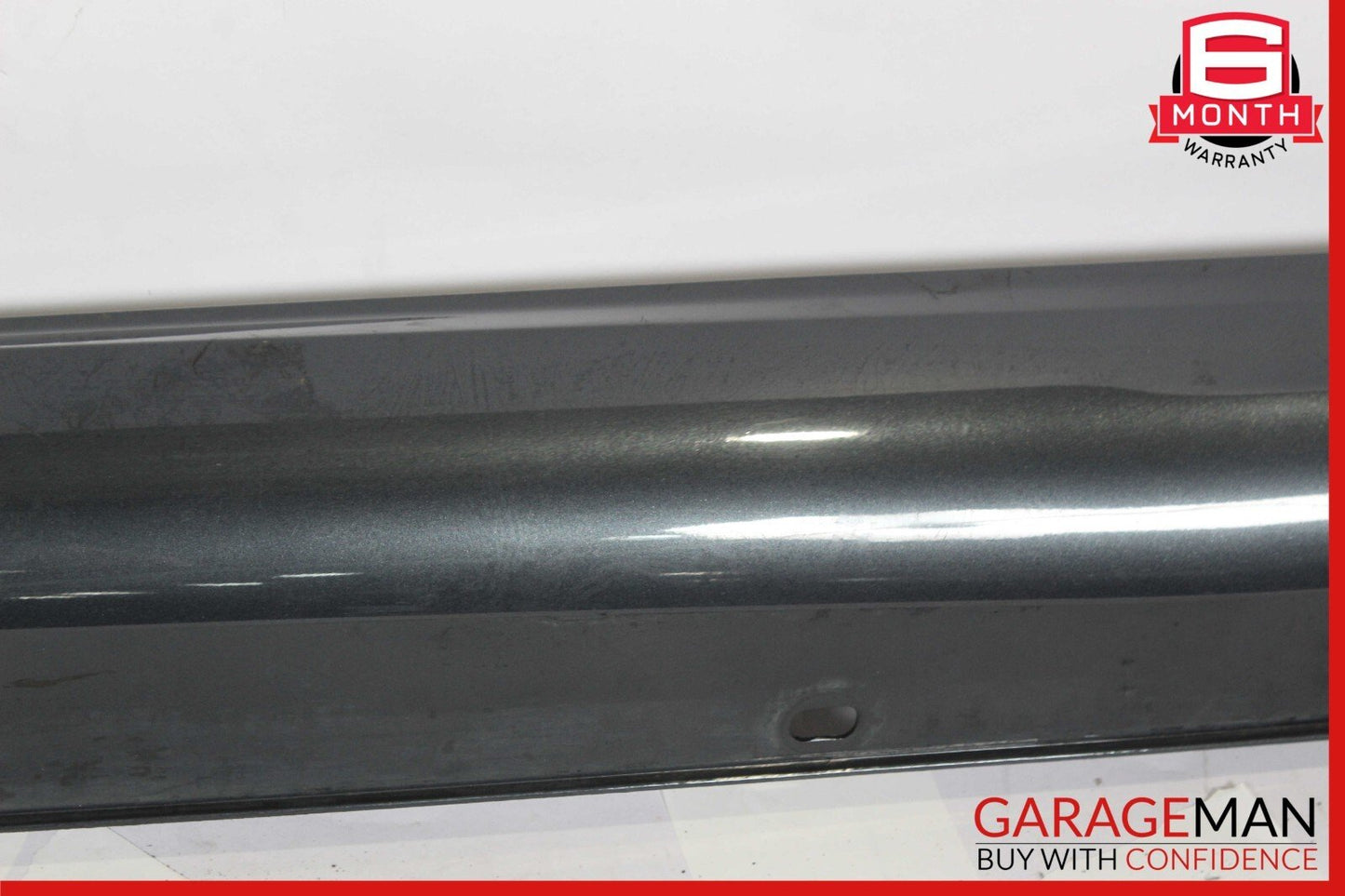 08-14 Mercedes W204 C250 AMG Sport Sedan Left Side Skirt Rocker Moulding Grey