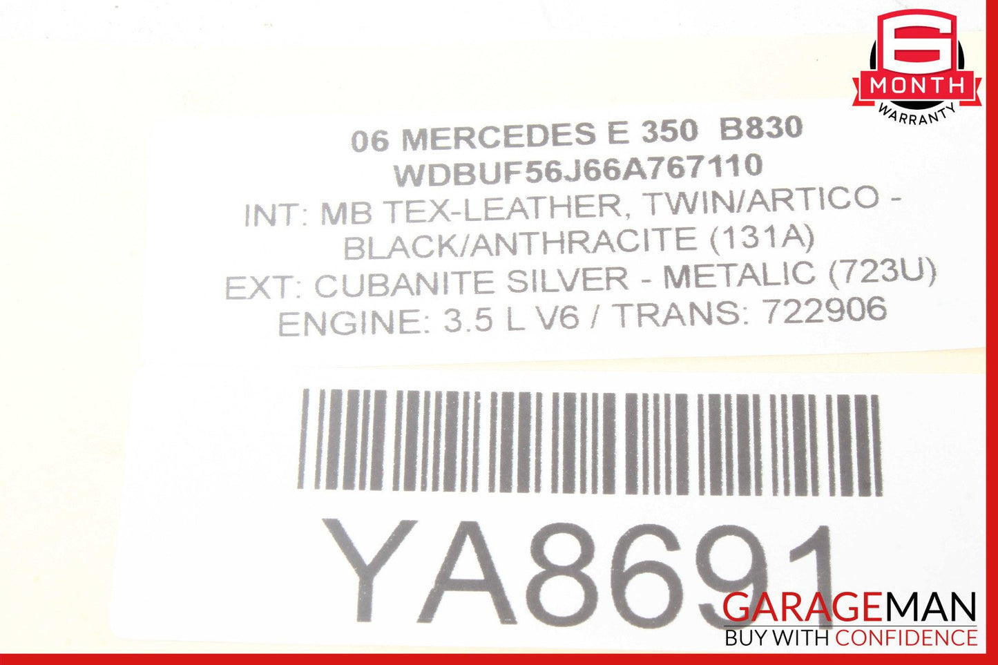 03-11 Mercedes W211 E320 CLS500 Anti Theft Security Alarm Control Module Unit