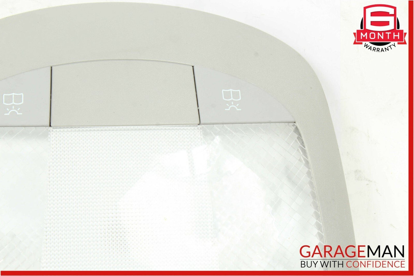 06-12 Mercedes GL450 R350 Rear Overhead Dome Light Reading Map Lamp Gray OEM