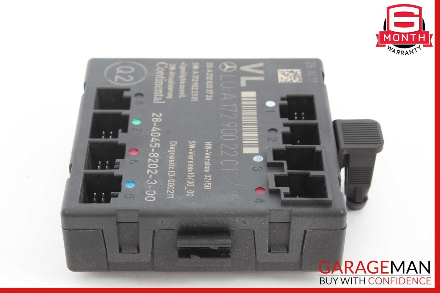 2012 Mercedes R172 SLK350 SLK250 Front Left Driver Side Door Control Module OEM