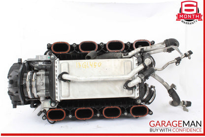 Mercedes X166 GL450 Air Intake Manifold Distributor Engine Intercooler Assembly