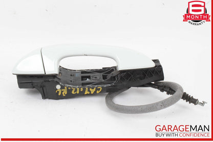 11-18 Porsche Cayenne 958 Rear Left Driver Side Exterior Door Handle OEM