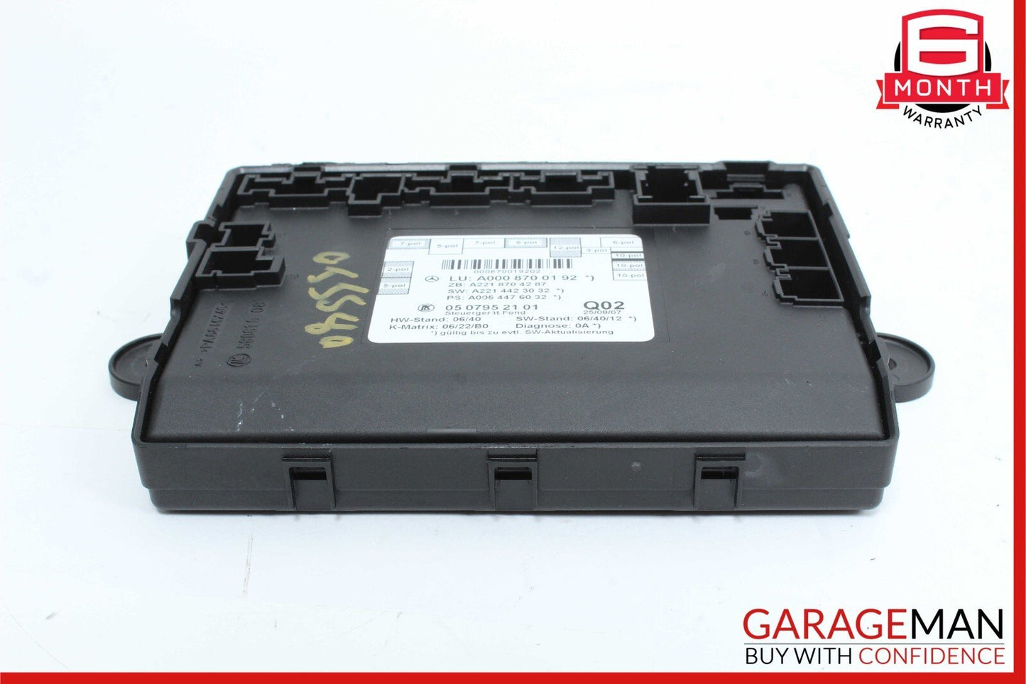 07-13 Mercedes W221 S550 S400 Rear Right or Left Side Door Control Module OEM