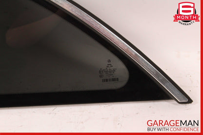 06-13 Mercedes W251 R350 Rear Left Driver Side Door Quarter Window Auto Glass