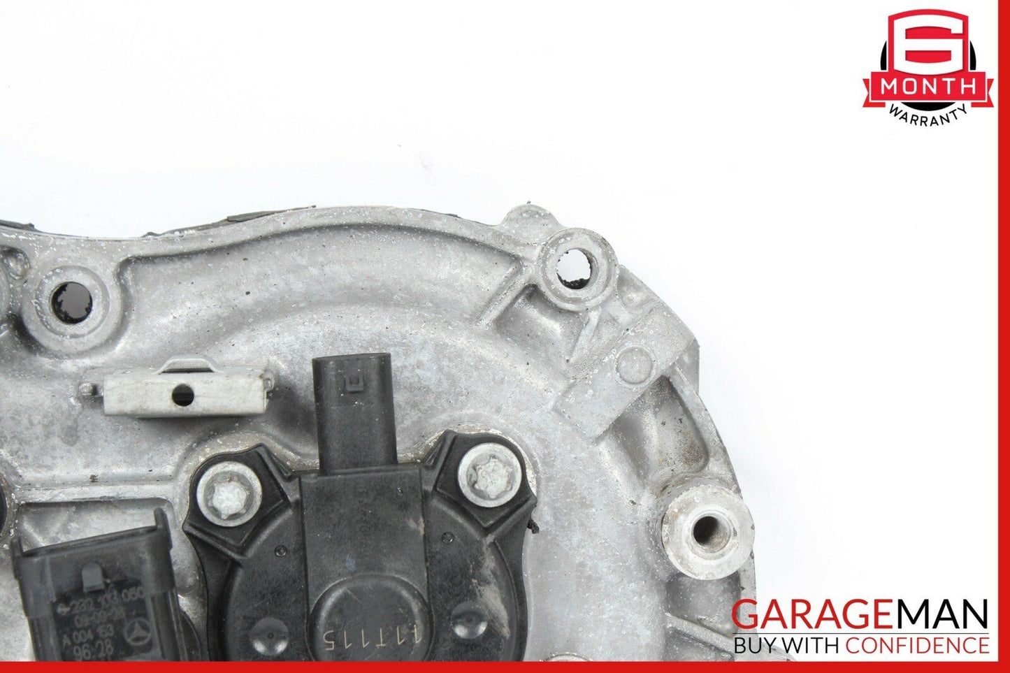 06-10 Mercedes R350 CLK350 C300 Front Left Engine Timing Chain Valve Cover Plate