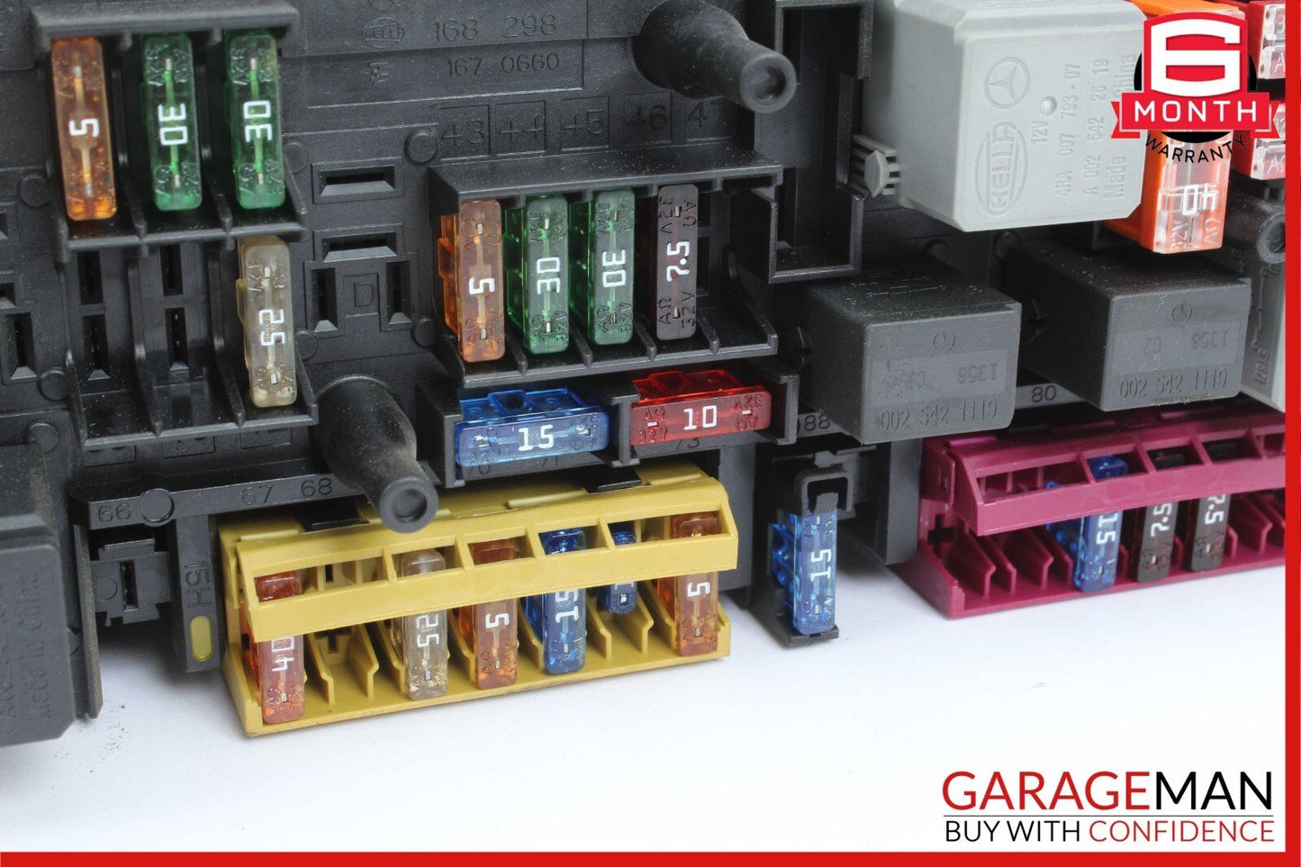 10-17 Mercedes W212 E350 E400 Rear SAM Fuse Box Module Relay Assembly OEM