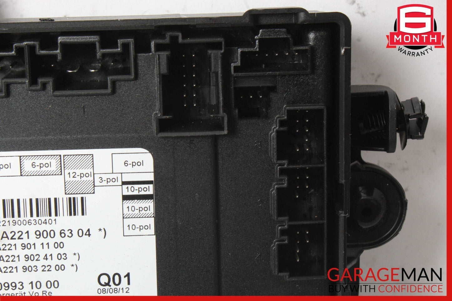 07-13 Mercedes W221 S550 S350 Front Right Side Door Control Module Unit
