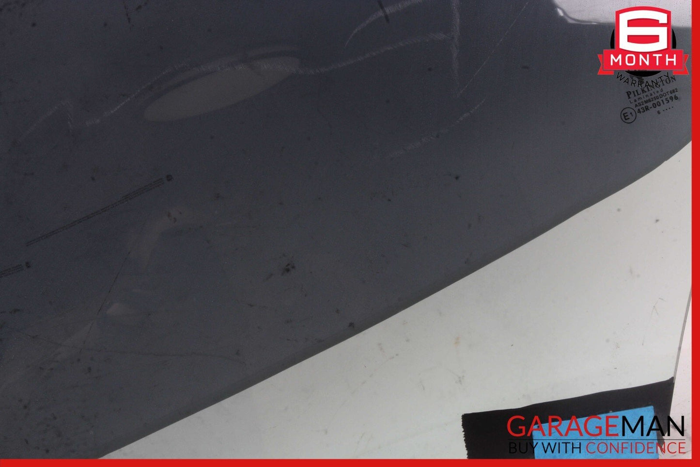 03-13 Maserati Quattroporte M139 Rear Left Side Door Window Glass OEM