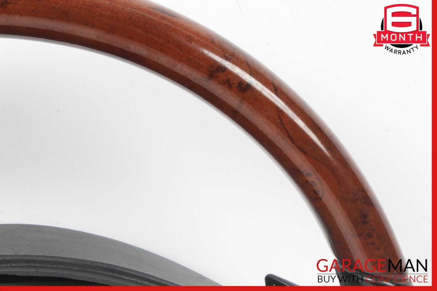 10-13 Mercedes W221 S550 S600 Steering Wheel w/ Paddle Shifters Wood Anthracite