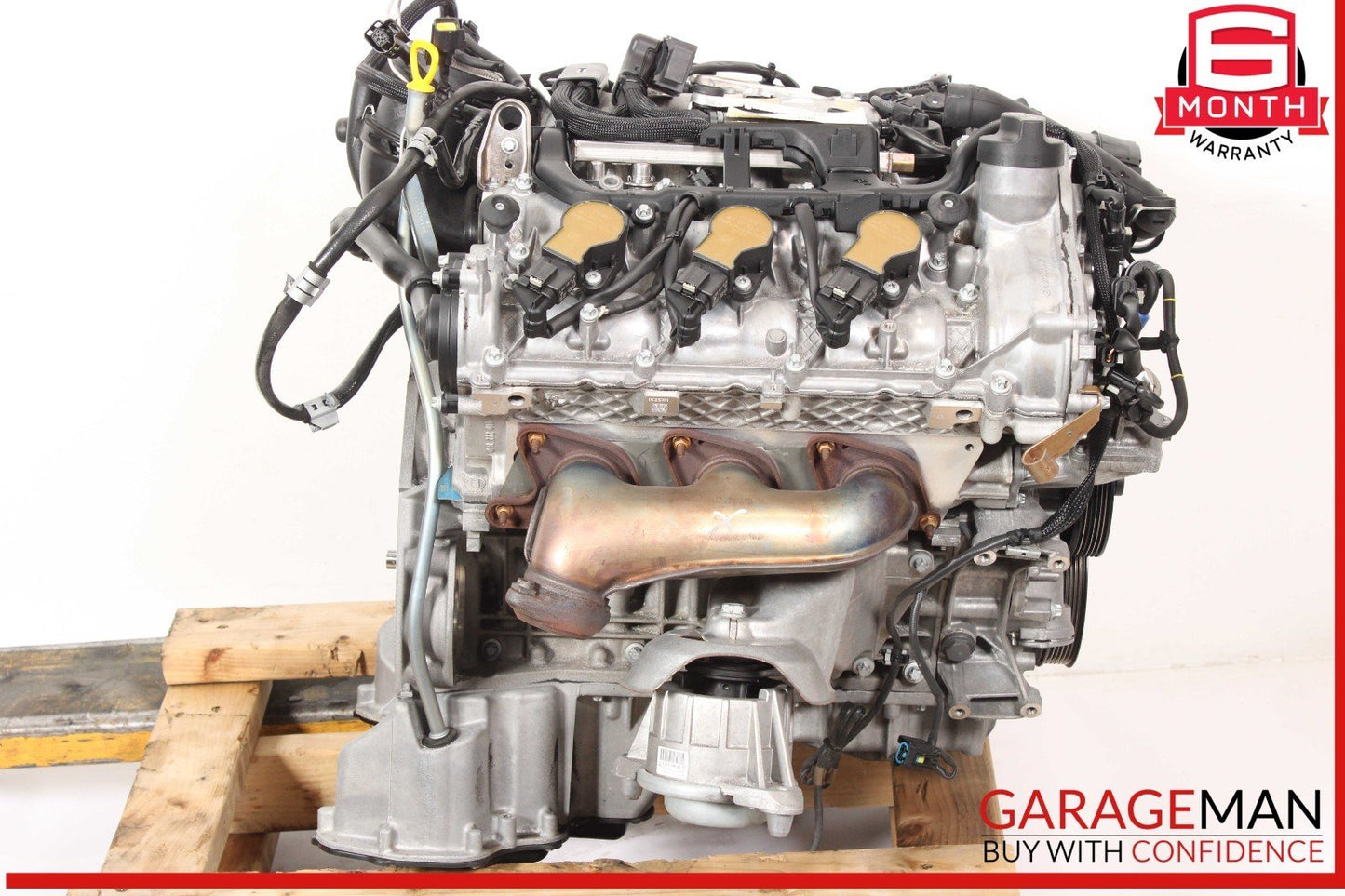 10-11 Mercedes W212 E350 4Matic AWD 3.5L V6 Engine Motor Block Assembly 146k