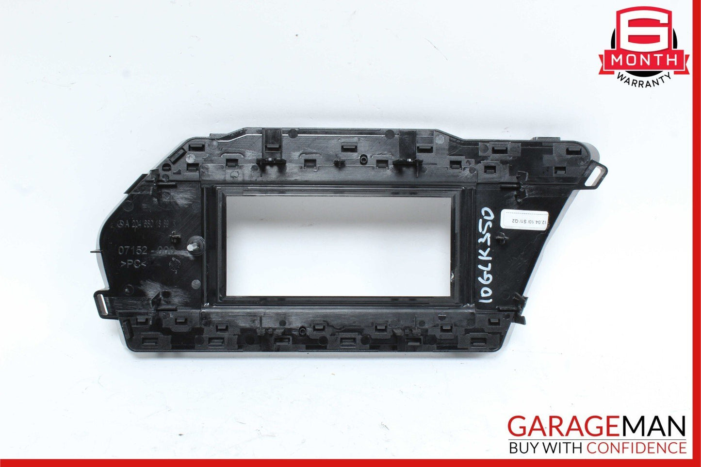 10-12 Mercedes X204 GLK350 Dashboard Screen Display Trim Cover Black OEM