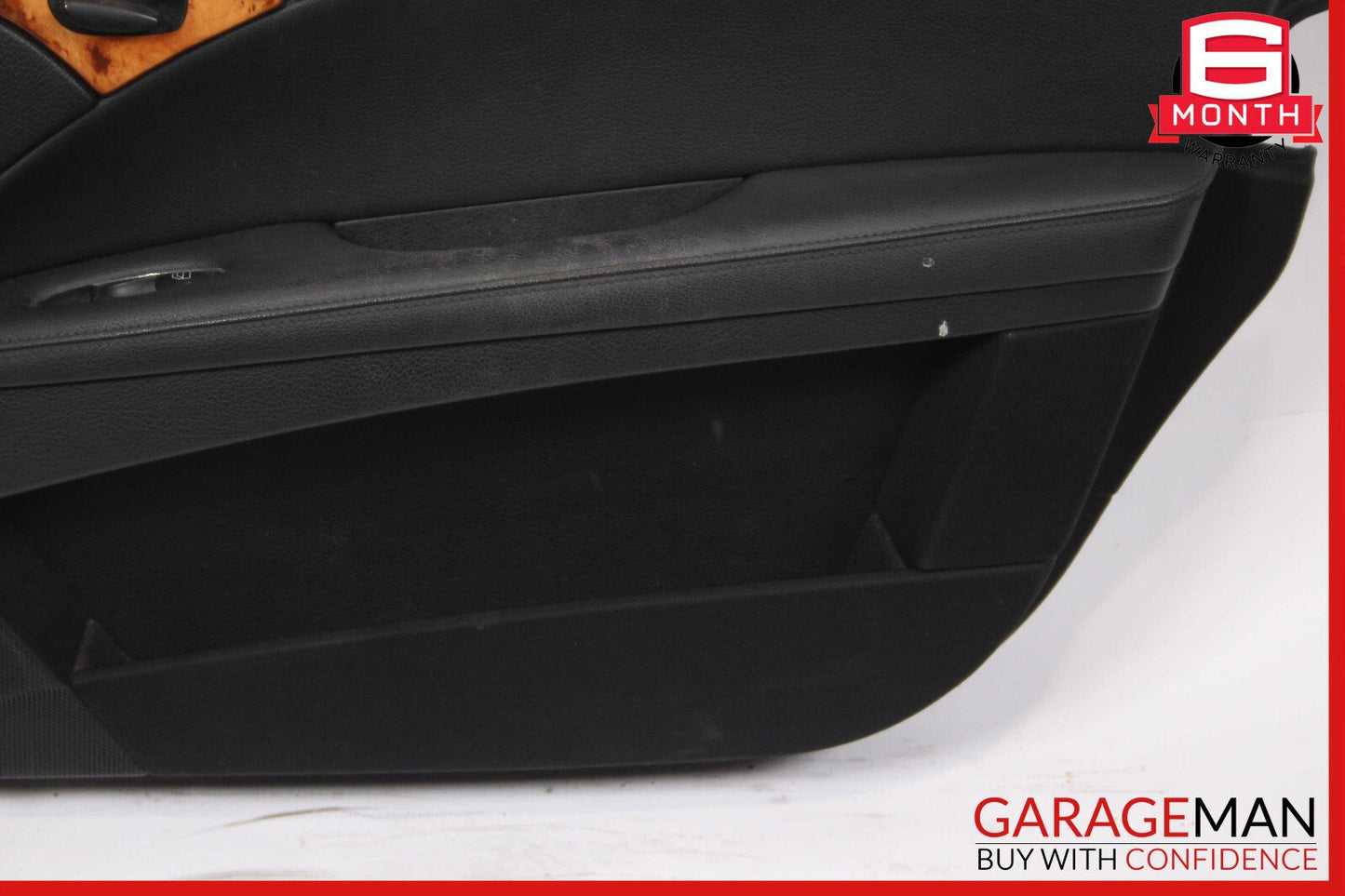 07-09 Mercedes W211 E350 Interior Door Panel Front Right Side Black OEM