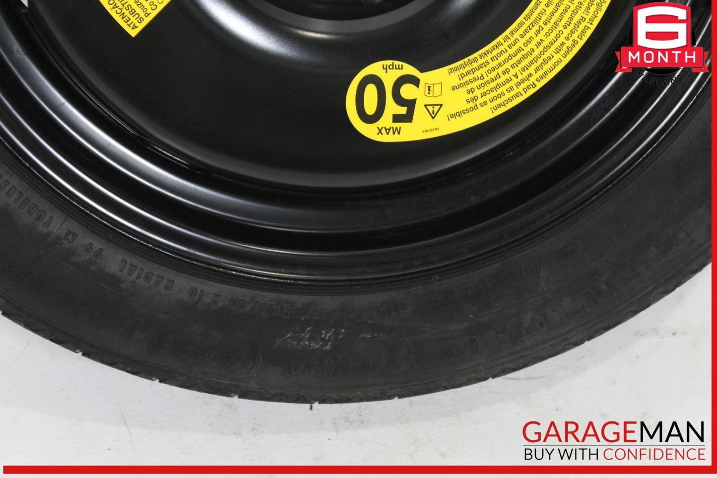 17-19 Audi Q3 Emergency Spare Tire Wheel Donut Rim R18 OEM