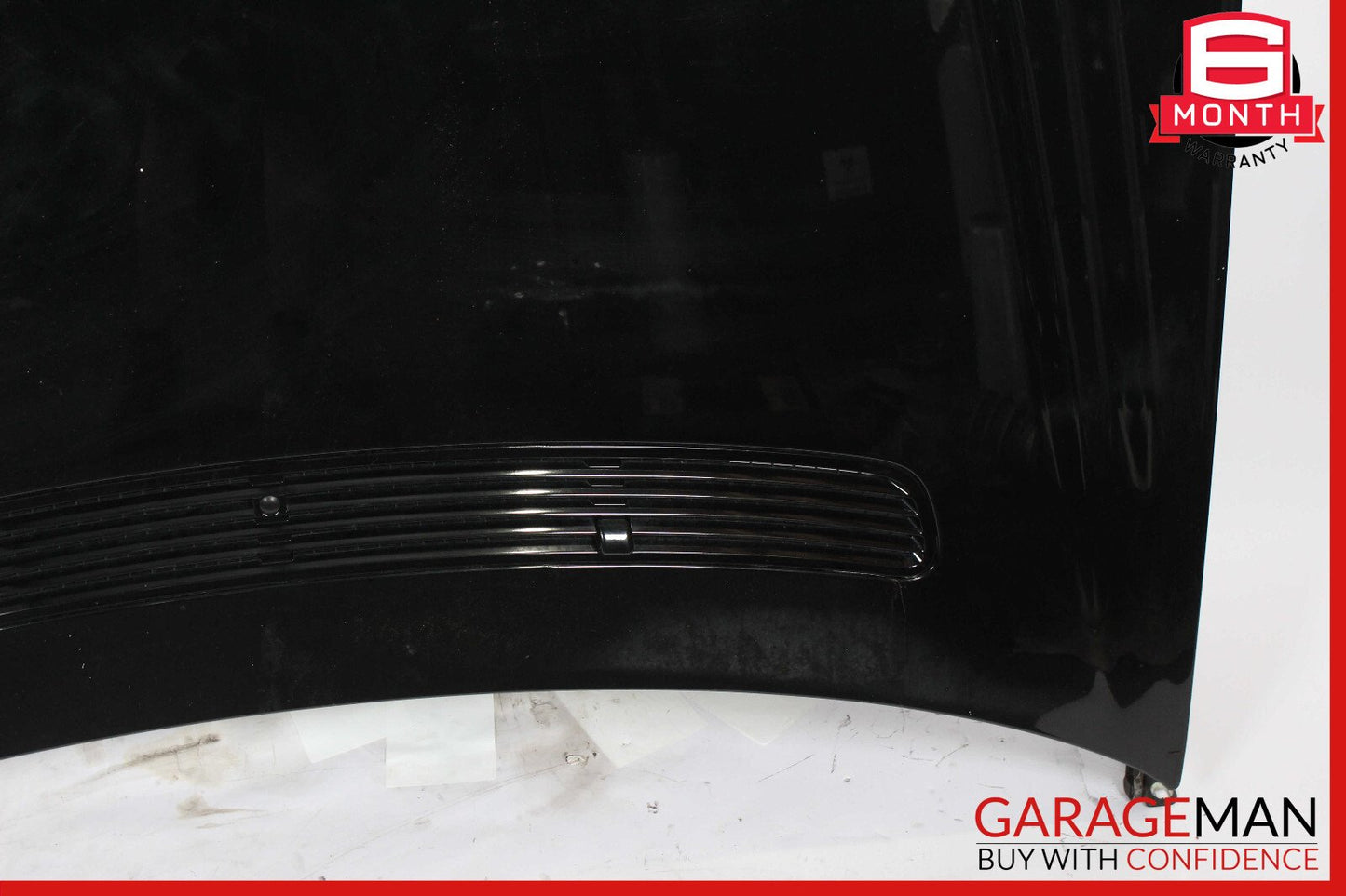 03-09 Mercedes W211 E55 E500 Front Hood Bonnet Panel Black OEM