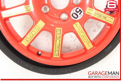 11-18 Porsche Cayenne 958 Emergency Spare Tire Wheel Donut Rim 18 18" OEM