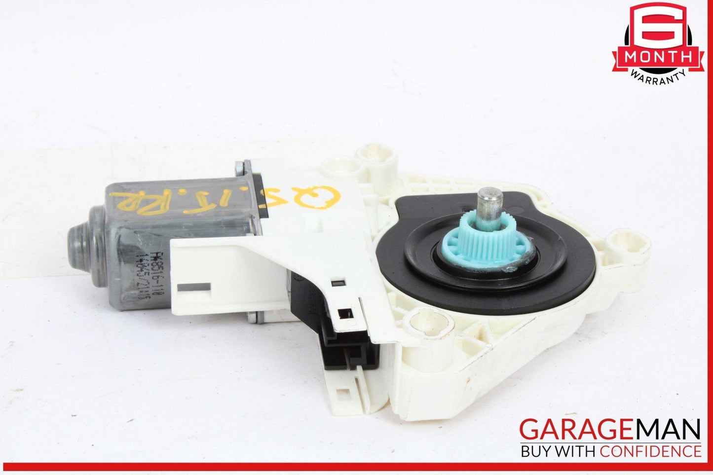 09-18 Audi Q5 SQ5 S6 Rear Right Passenger Side Window Regulator Motor OEM