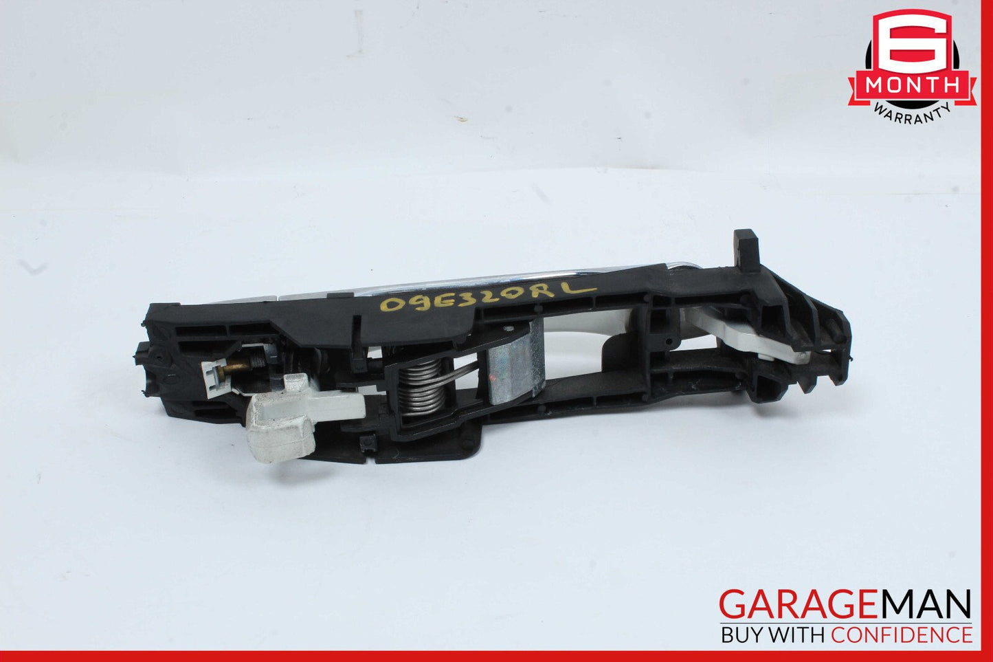 03-09 Mercedes W211 E320 E550 Exterior Door Handle Rear Left Driver White OEM