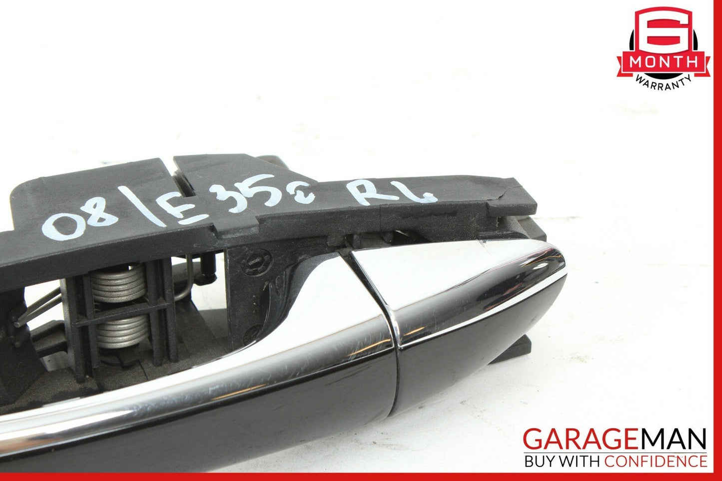 03-09 Mercedes W211 E350 E63 AMG Rear Left Side Exterior Door Handle Black OEM