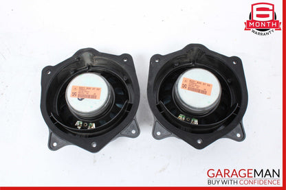 07-09 Mercedes W221 S550 Rear Left & Right Door Audio Sound Speaker Set of 2 Pc