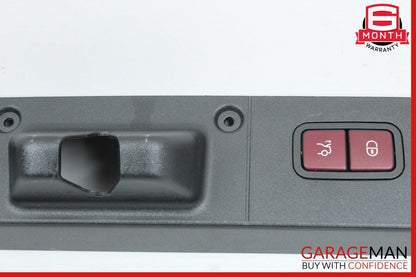 07-13 Mercedes W221 S550 S400 S63 AMG Trunk Lid Lock Latch Trim Cover Black