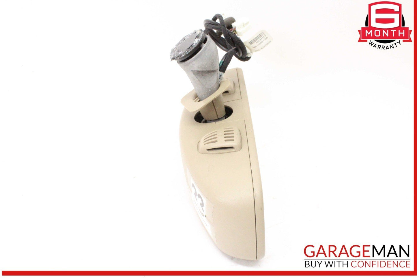 12-16 Mercedes X166 GL450 ML350 ML550 Interior Rear View Mirror Beige OEM