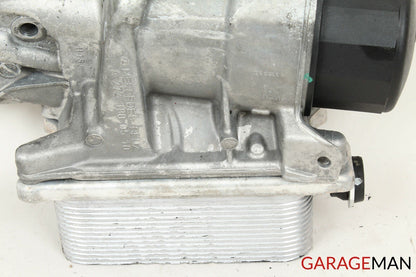 07-11 Mercedes W221 S550 E550 Engine Motor Oil Filter Cooler Housing Assembly