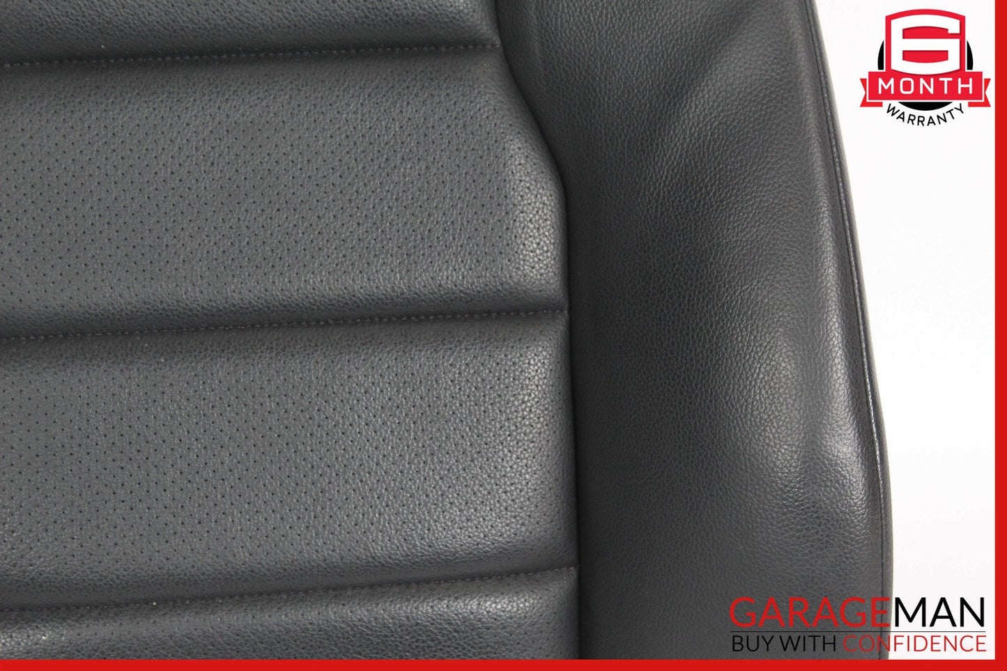 08-14 Mercedes W204 C300 Front Right Passenger Side Top Upper Seat Cushion Black