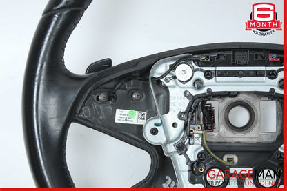 10-13 Mercedes W212 E350 E550 E400 Steering Wheel w/ Paddle Shifters Black OEM