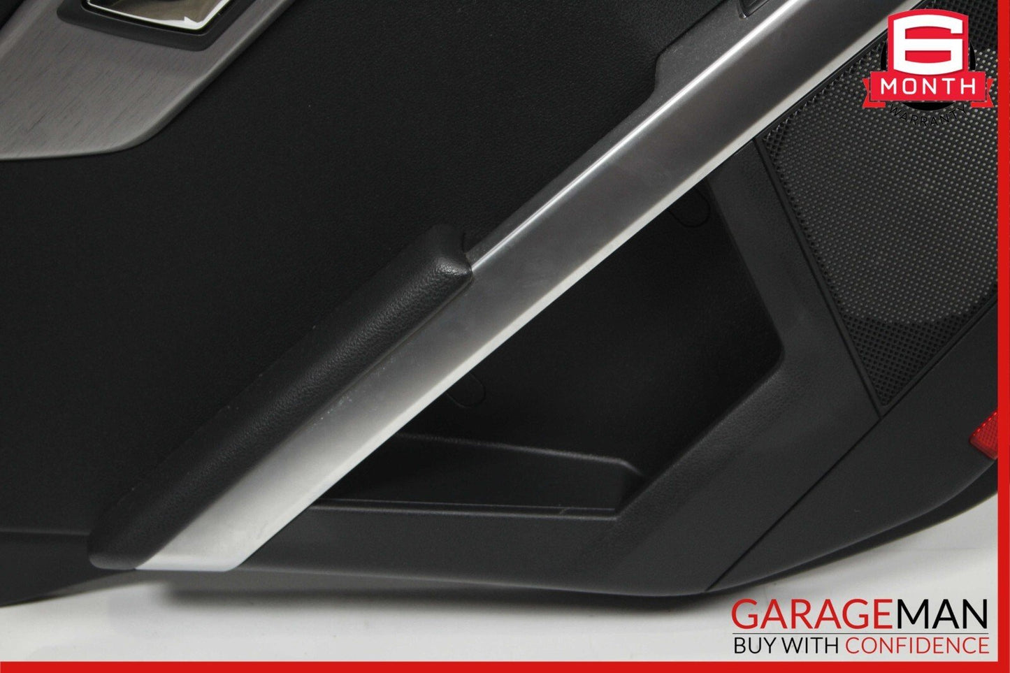 10-15 Mercedes X204 GLK350 Rear Left Side Interior Door Trim Cover Panel Black