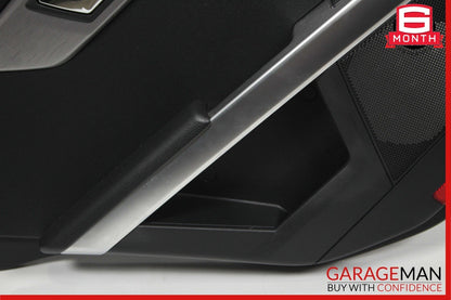 10-15 Mercedes X204 GLK350 Rear Left Side Interior Door Trim Cover Panel Black