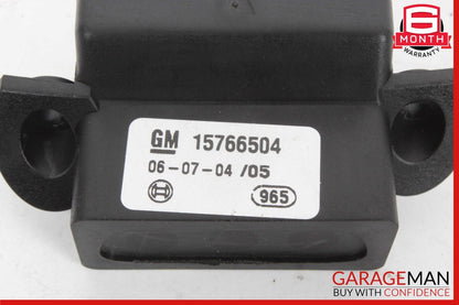 04-09 Cadillac XLR Rear Parktronic Buzzer Display PDC Black 15766504 OEM
