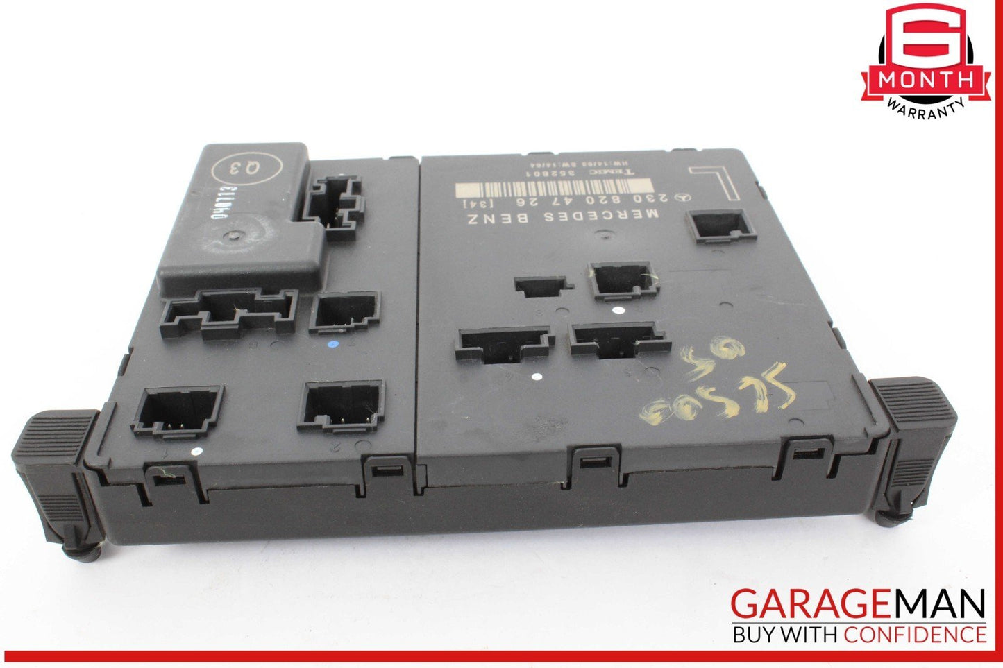 03-12 Mercedes R230 SL500 SL55 AMG Front Left Door Control Module 2308204726 OEM
