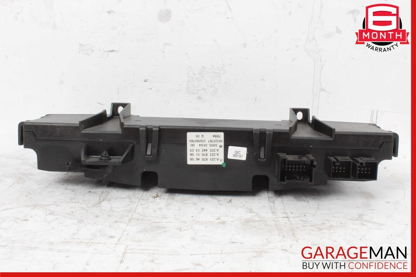07-14 Mercedes W221 S550 S400 CL550 A/C AC Heater Climate Control Switch OEM