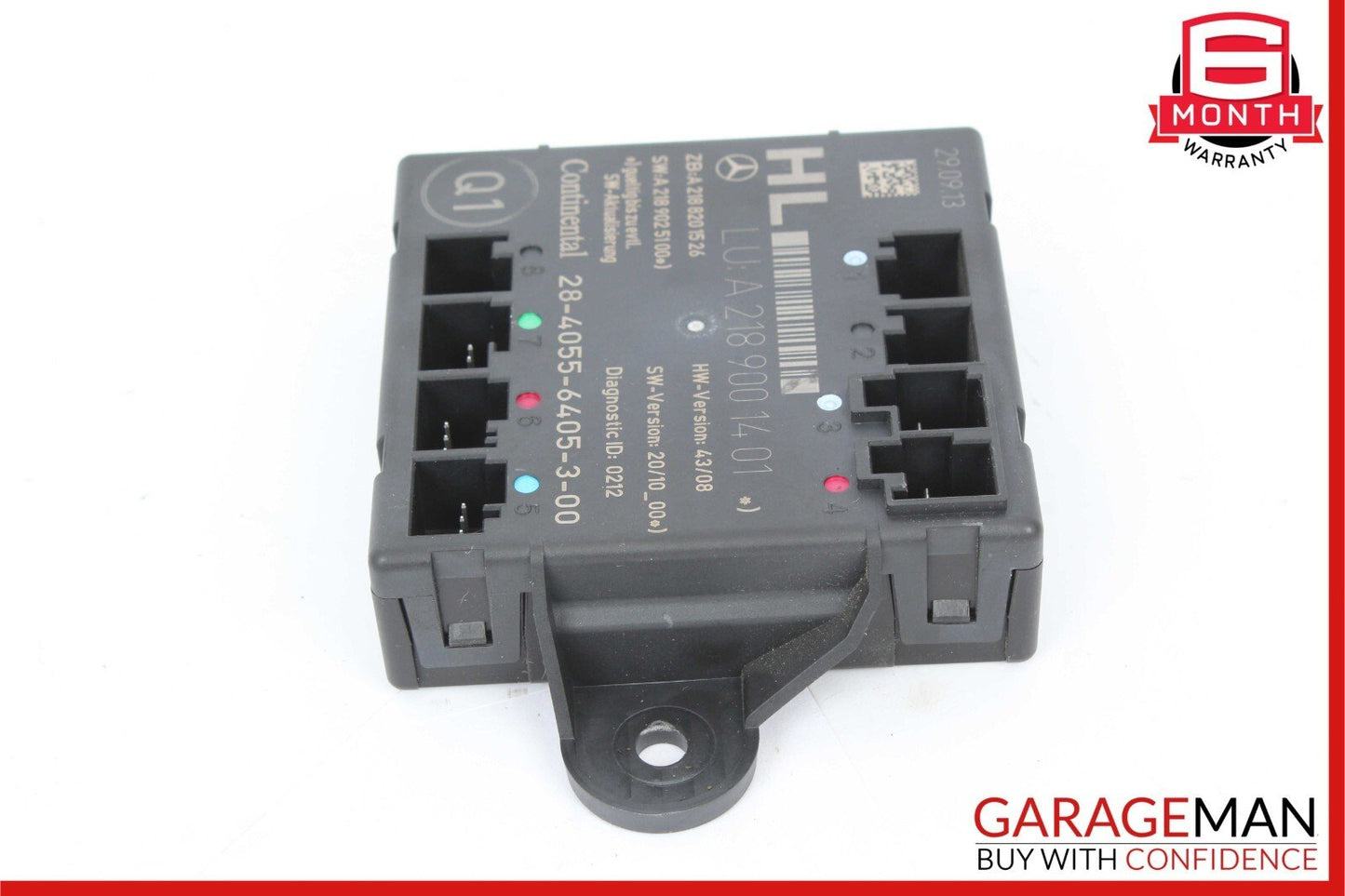 08-18 Mercedes W204 C250 E550 CLS550 Rear Left Side Door Control Module Unit OEM