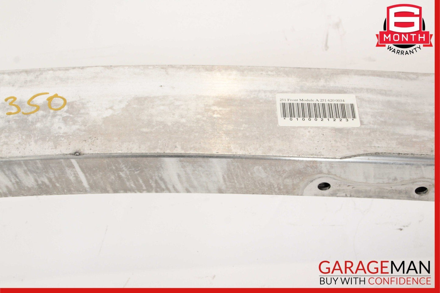 06-10 Mercedes W251 R320 R350 Front Bumper Reinforcement Impact Crash Bar Rebar