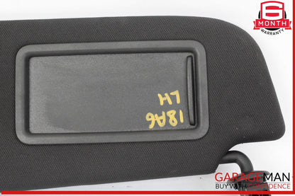 16-18 Audi A6 A7 Front Left Driver Side Sun Visor Sunvisor Black 4G0857551M OEM
