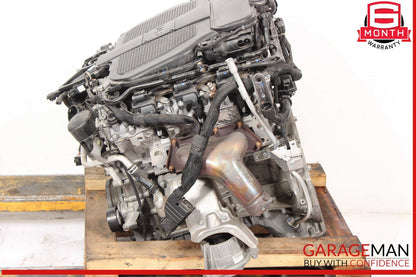 12-16 Mercedes W204 C350 3.5L V6 RWD Engine Motor Block Assembly OEM