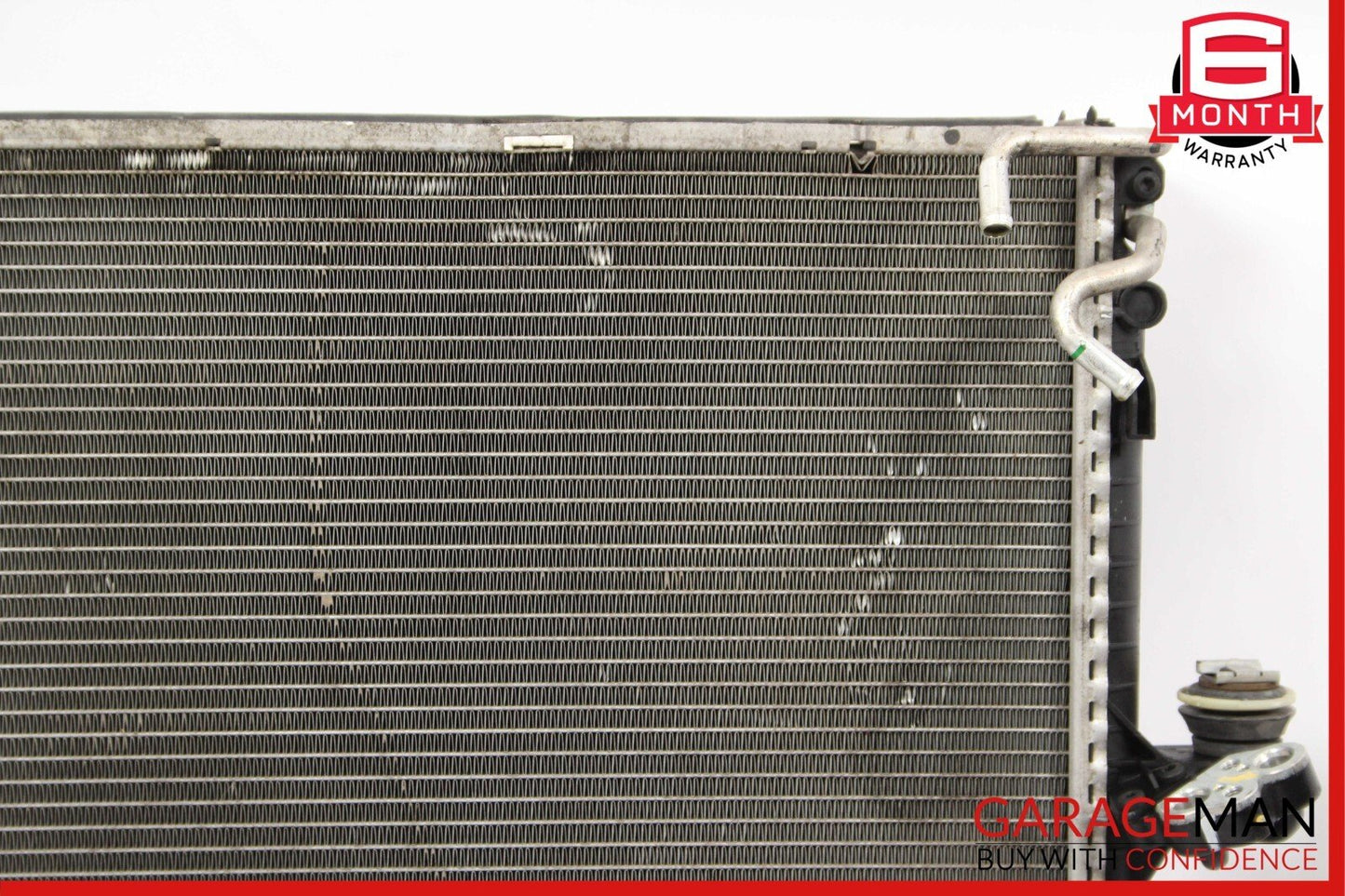 03-06 Porsche Cayenne 955 Engine Motor Cooling Radiator AC A/C Condenser Assy