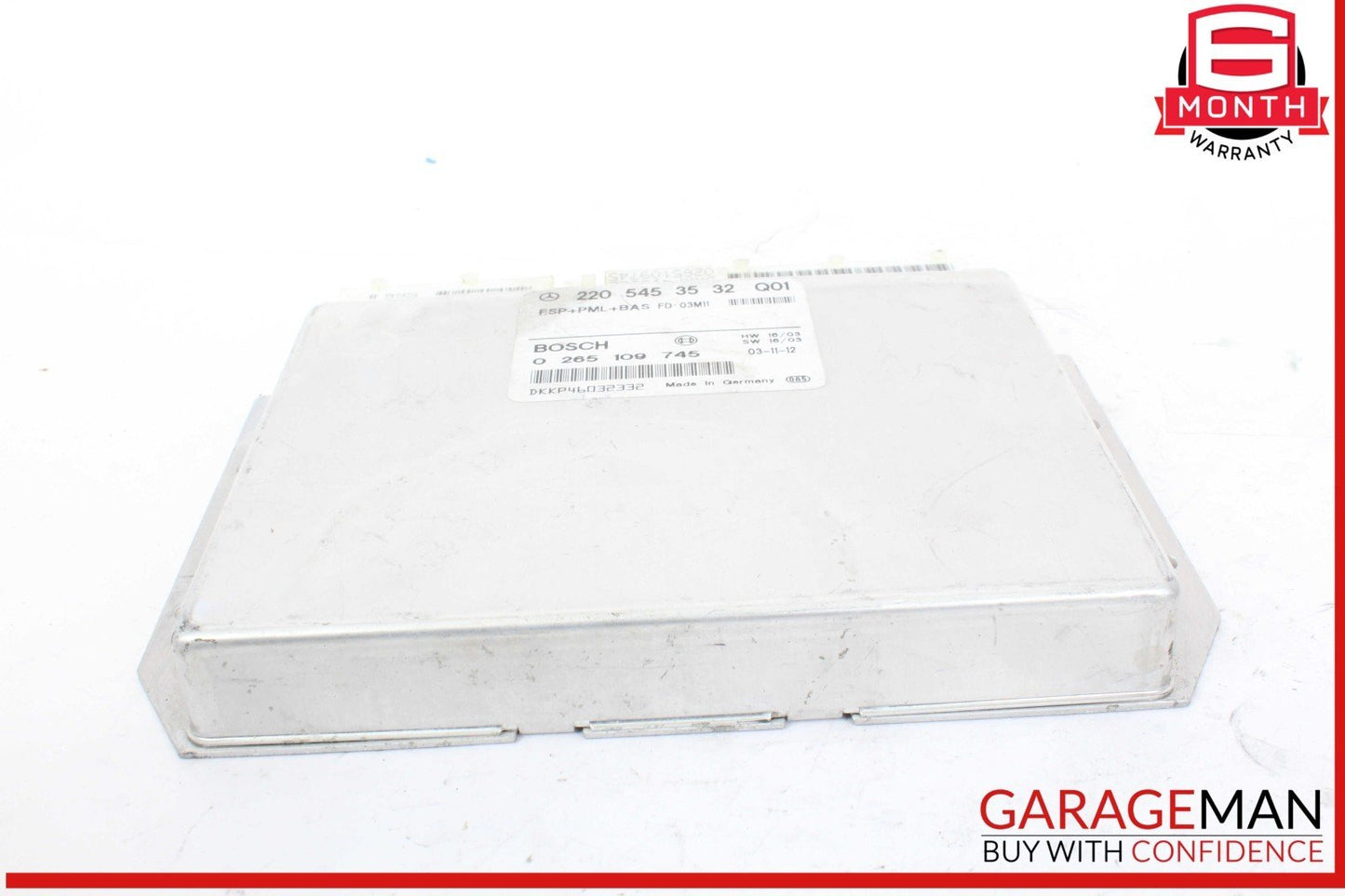 03-06 Mercedes W220 S55 AMG ABS PML Control Electronic Stability Unit ESP OEM