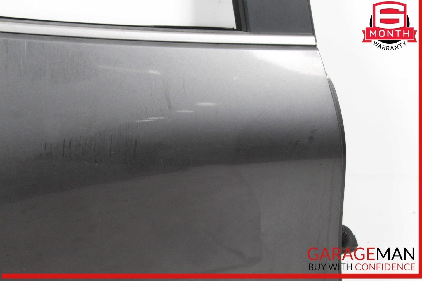 19-23 Mazda 3 Hatchback Rear Right Passenger Side Door Shell Panel Gray OEM