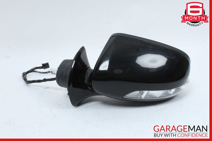 07-09 Mercedes W211 E63 AMG Left Driver Side Rear View Door Mirror Black OEM