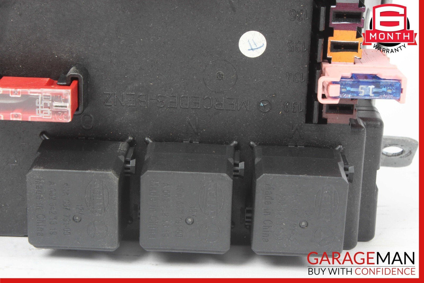 07-09 Mercedes W221 S550 CL550 S400 CL63 AMG Rear Trunk Fuse Box Module Assy OEM