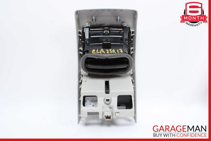 14-18 Mercedes W117 CLA250 Rear Center Console Air Vent Back Cover Ashtray OEM