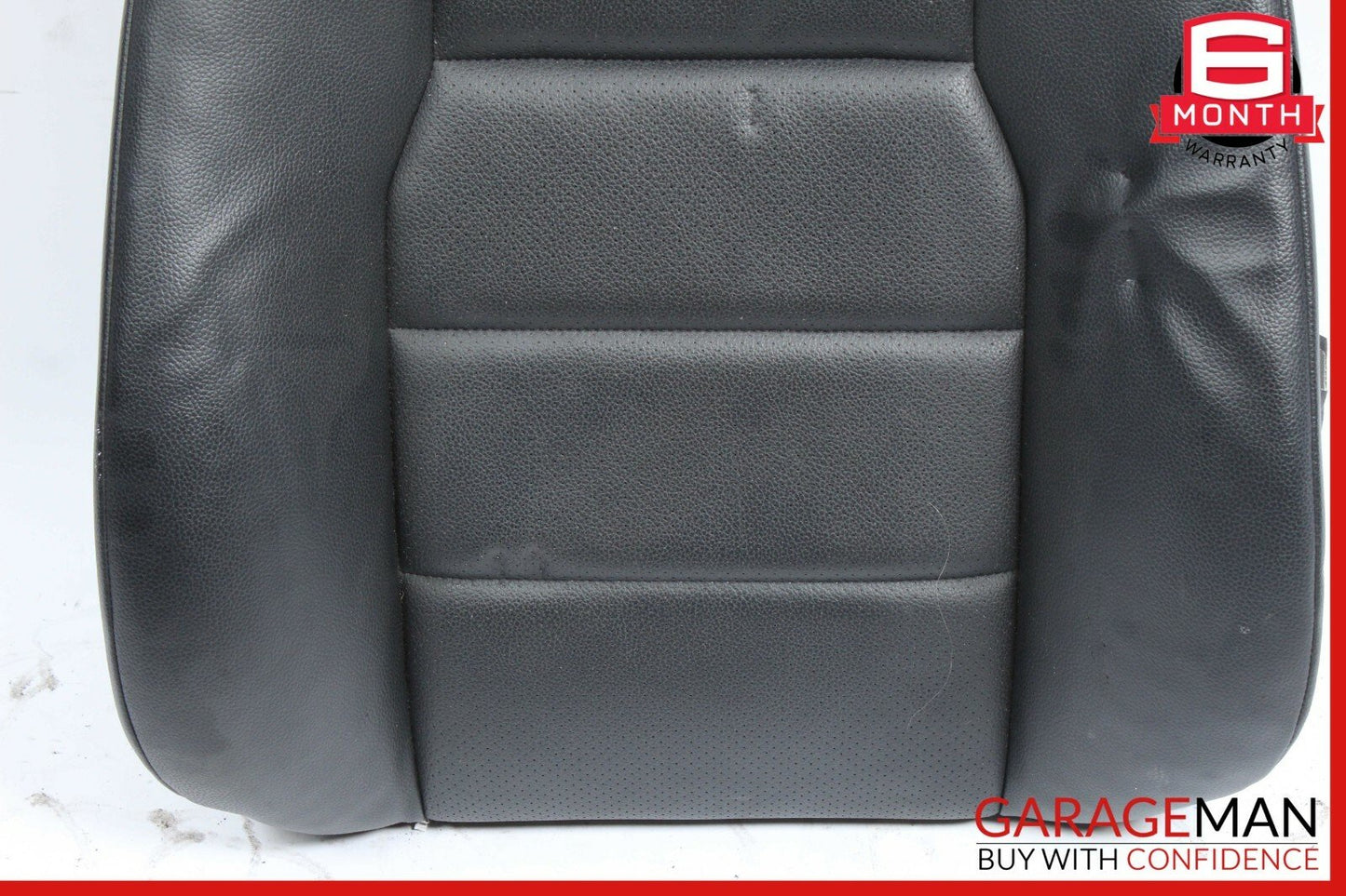 08-14 Mercedes W204 C300 Front Right Passenger Side Top Upper Seat Cushion Black