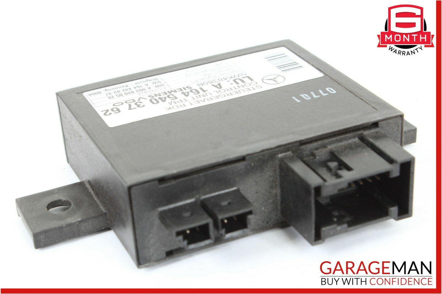 06-09 Mercedes R320 GL450 ML350 Tire Pressure Control Module 1645403762 OEM