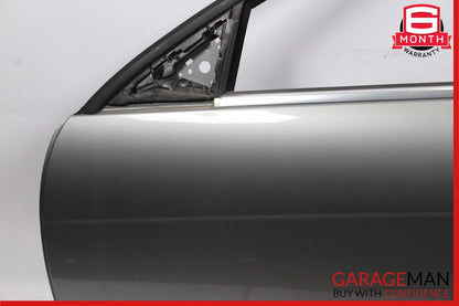 12-14 Mercedes W204 C350 Coupe Front Left Exterior Door Shell Palladium Silver